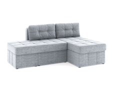 Диваны угловые в гостиную, Диван-кровать угловой Оливер Люкс еврокнижка-трансформер, рогожка