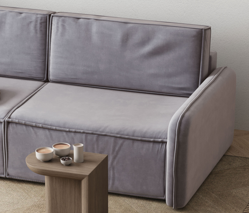 Диваны еврокнижки, Диван-кровать Сенатор, велюр