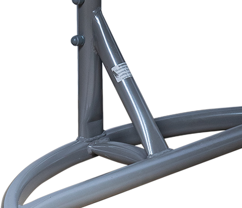 Мебель из ротанга, Подвесное кресло Leset Саона, каркас Серый металлик, подушка Бирюза яркая