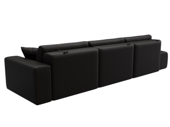 Диван прямой Лига-036 НПБ Модерн Лонг подлокотник справа, экокожа GRIFON