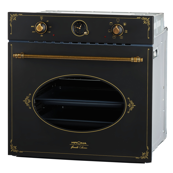 Духовые шкафы, Электрический духовой шкаф KRONA MERLETTO 60 AN (независимый)