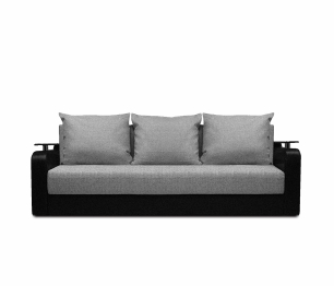 Диван-кровать еврокнижка Лорд 150,  рогожка /экокожа