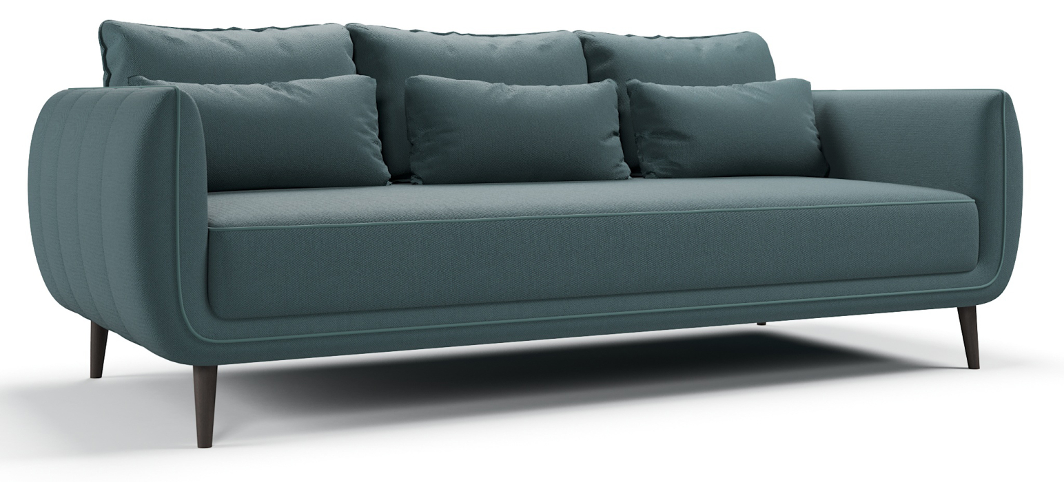 Диваны прямые, Диван прямой нераскладной Корсика,велюр