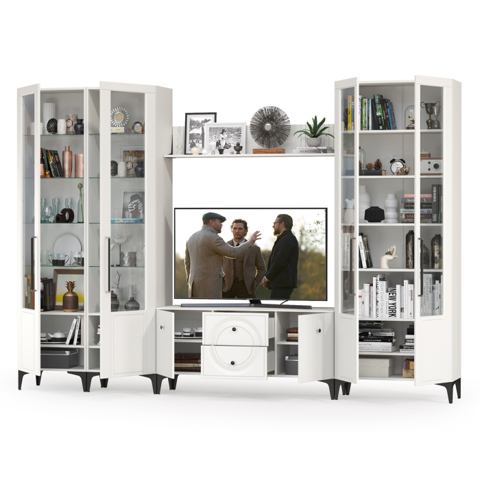 Стенки для гостиной, Валенсия стенка в гостиную № 66