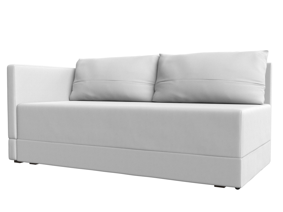 Кушетка диван, Кушетка Никас левая, экокожа