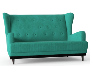 Диван прямой Барон Люкс, Велюр