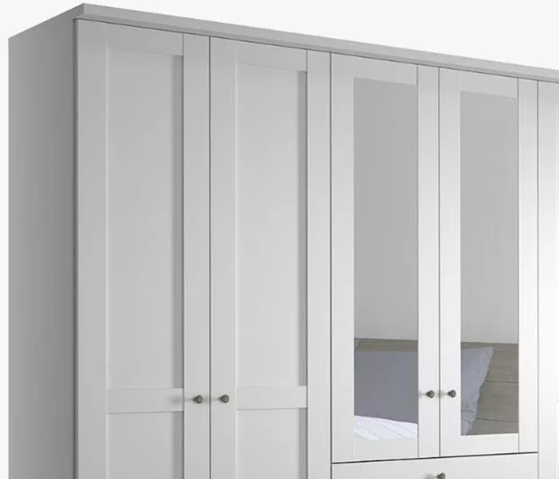 Шкафы распашные, Шкаф распашной София-14 шестидверный с зеркалом мдф