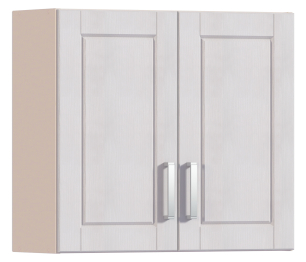 Регина РП-80 Полка с двумя фасадами Песочный/Риф белоснежный