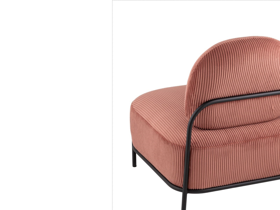 Кресло для отдыха, Кресло STOOL GROUP Стоун велюр рельефный