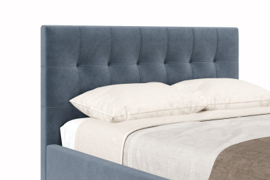 Кровать Турин 1400 с подъёмным механизмом, велюр