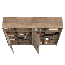 Два шкафа-стеллажа для гостиной Трувор