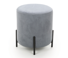 Пуфы дизайнерские, ПУФ ШАРЛЬ круглый, велюр