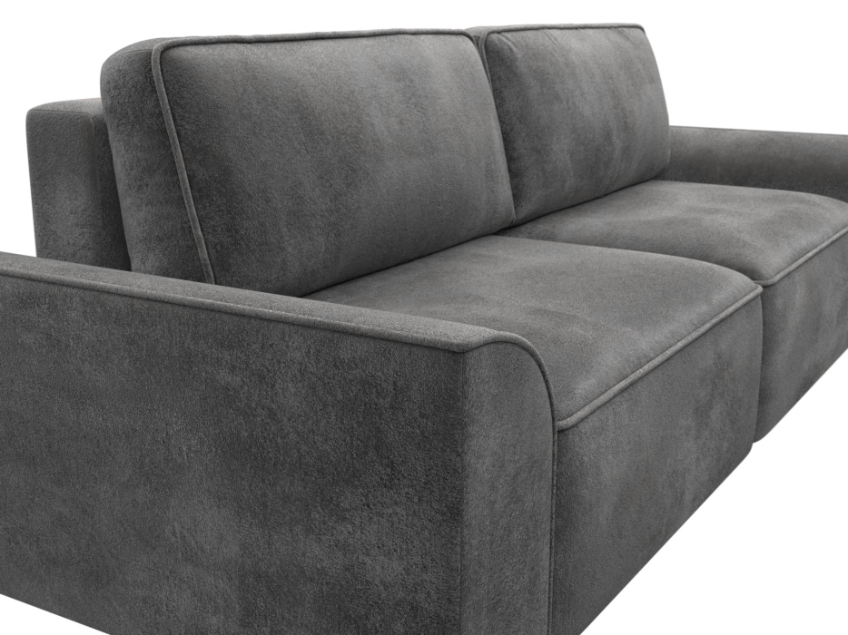 Диваны еврокнижки, Диван прямой Лига-048 НПБ, велюр TOWER