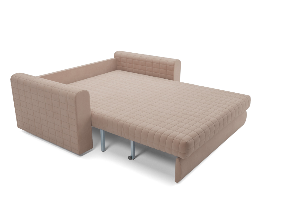 Диваны с ящиком для белья, Диван аккордеон Барон №5 НПБ 180х200 Велюр