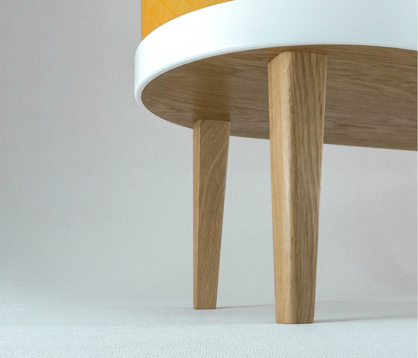 Банкетки, Банкетка Quinn W, съемный чехол, велюр (стёганый)