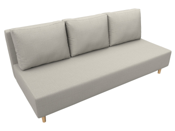 Диван прямой Лига-033, рогожка Амур