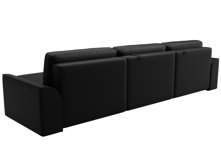 Диваны угловые в гостиную, Диван угловой Лига-048 НПБ лонг, экокожа GRIFON