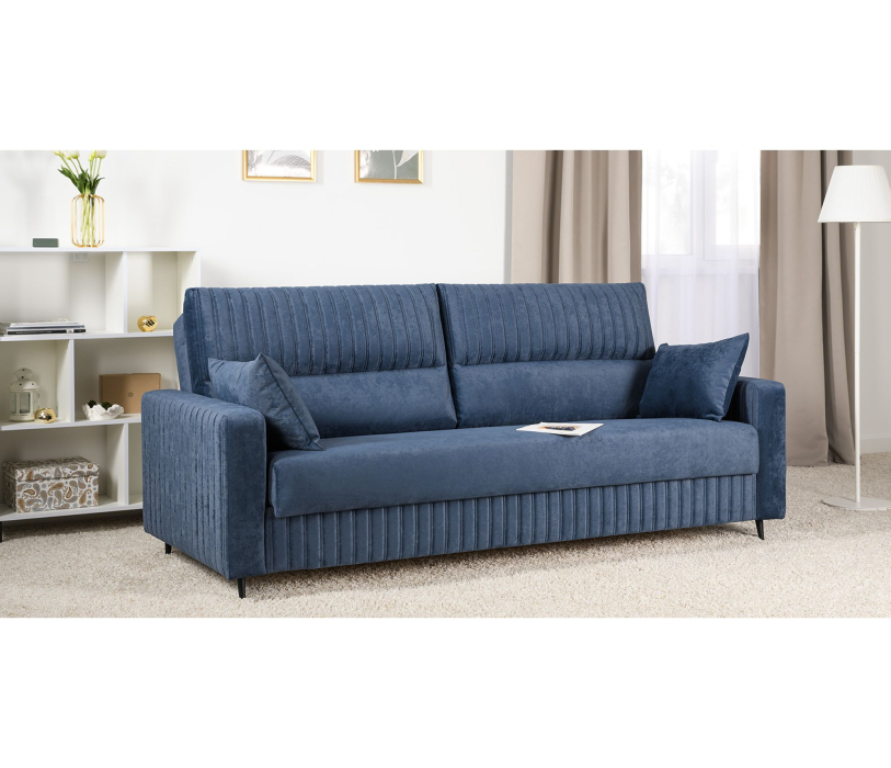 Диваны с ящиком для белья, Диван прямой Изабель