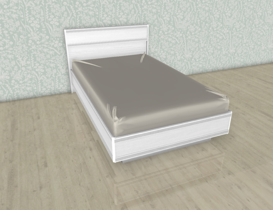 Кровати 120х200, Модульная система Карина Кровать КР-1001