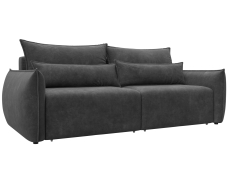 Диваны еврокнижки, Диван прямой Лига-051 НПБ, велюр BRUT