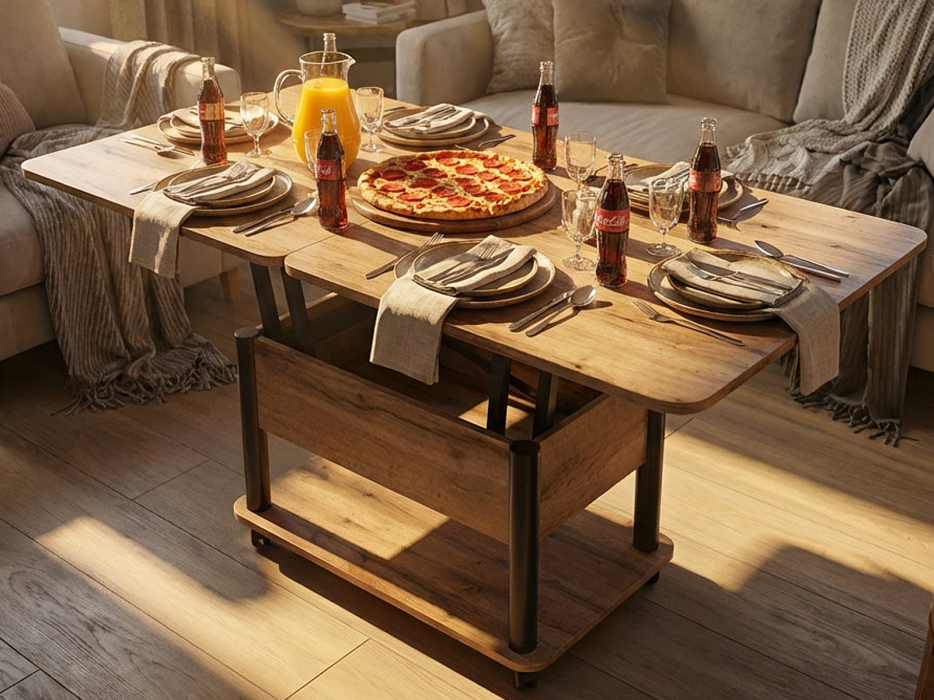 Обеденные столы, Стол-трансформер Мебелик Джокер