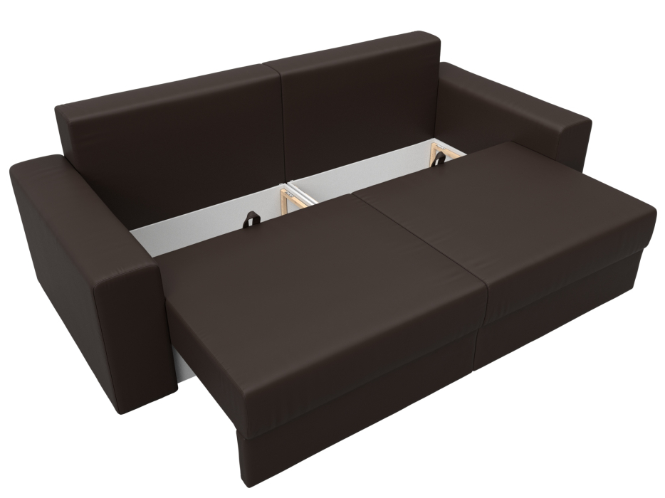 Диваны выкатные, Диван прямой Майами, экокожа