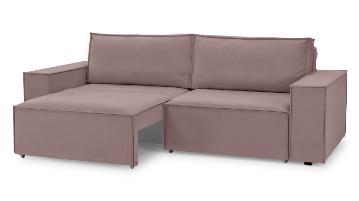 Диваны еврокнижки, Диван-кровать Софт 2, еврокнижка, велюр