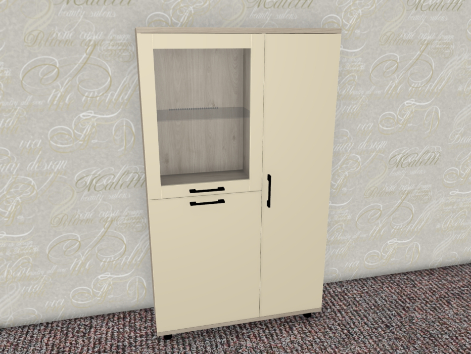 Шкафы распашные, Модульная система Грейс Шкаф ШК-5084  Гикори Джексон Светлый