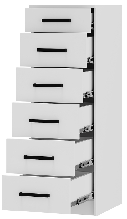 Комоды, Комод высокий Фьюжн КМ-04