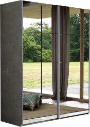 Шкаф-купе Эста Зеркало+Зеркало 160х66х240