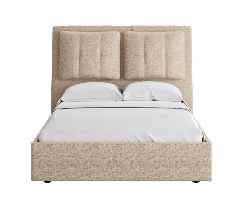 Кровати с мягким изголовьем, Кровать Ester 1400 Жаккард
