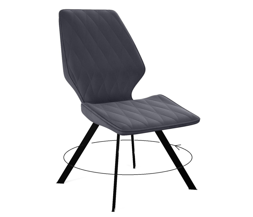 Стулья, Стул DikLine 243 поворотный (опоры черные)(