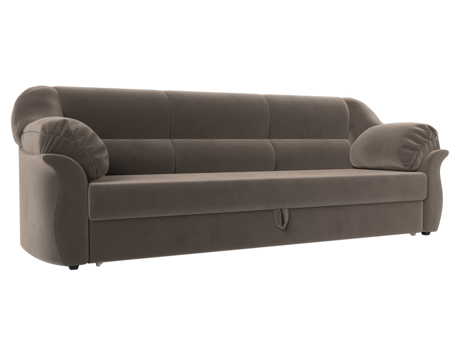 Диваны кровати со спальным местом, Диван прямой Карнелла, велюр