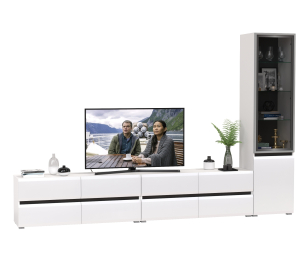 Стенка в гостиную модульная Сидней № 129