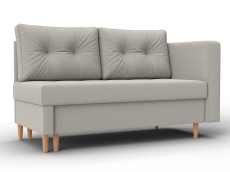 Маленькие спальные диваны, Кушетка Лига-098, рогожка Амур