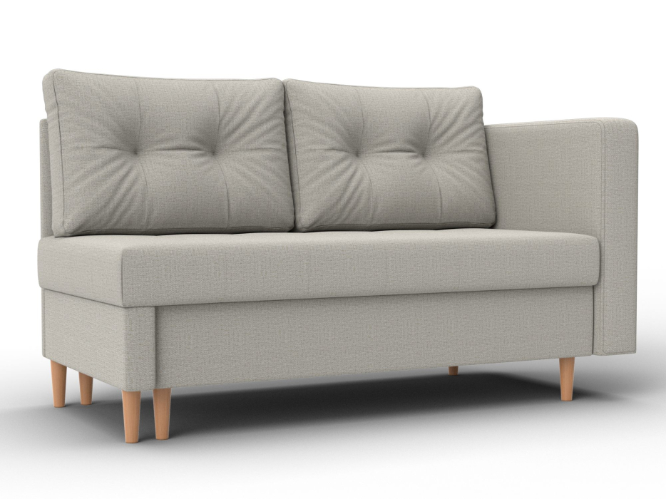 Маленькие спальные диваны, Кушетка Лига-098, рогожка Амур