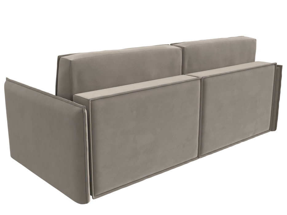 Диваны выкатные, Диван прямой Либерти, микровельвет