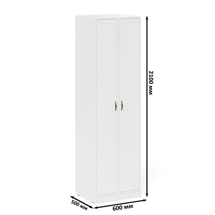 Для одежды, Два пенала П-6-500 фрезеровка прованс