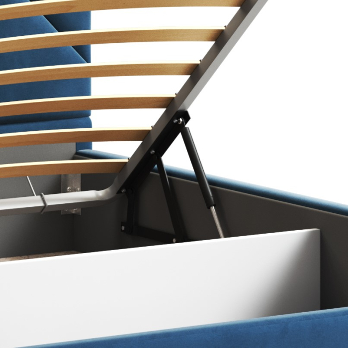 Мягкая кровать, Кровать двуспальная Венера-6 160х200