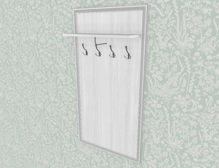 Настенные, Модульная система Карина Вешалка ВШ-1002