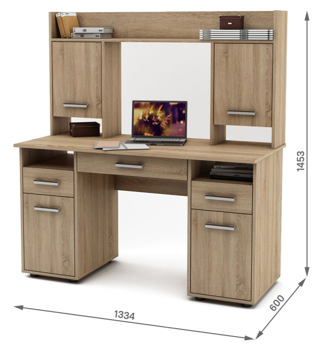 Прямые, Письменный стол Остин-13Я