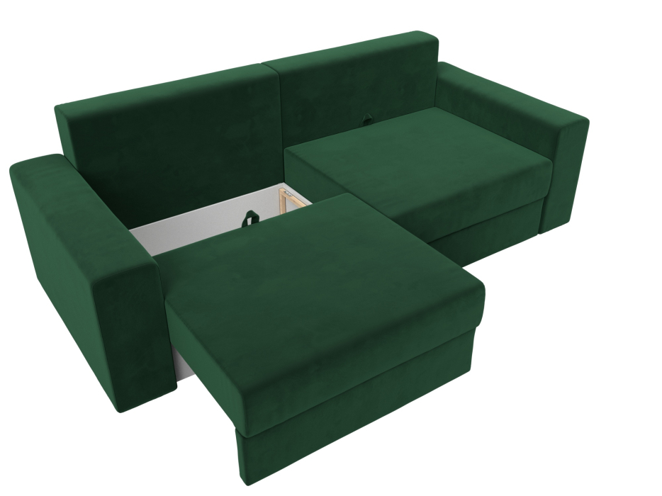 Диваны выкатные, Диван прямой Майами, велюр