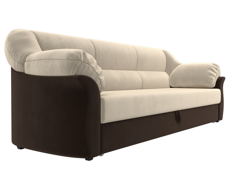 Диваны кровати со спальным местом, Диван прямой Карнелла, микровельвет