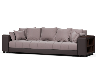 Диван-кровать Дубай еврокнижка,велюр+экокожа