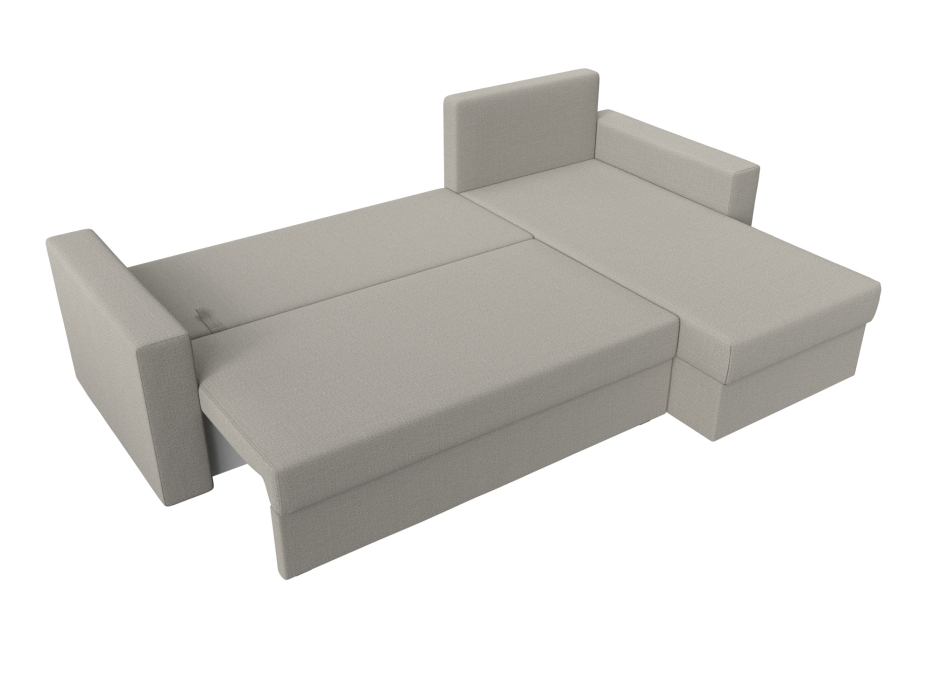 Диваны угловые в гостиную, Угловой диван Траумберг Лайт правый угол, рогожка