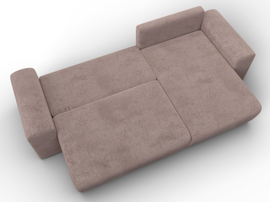 Диваны угловые в гостиную, Диван угловой Лига-099 угол универсальный, велюр TOWER