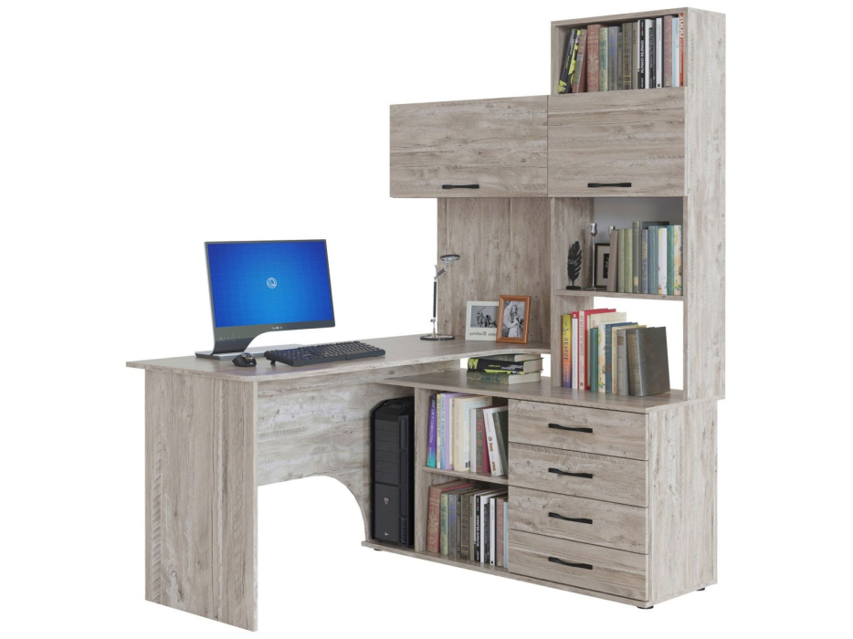 Угловые компьютерные столы, Компьютерный стол КСТ-14 Правый