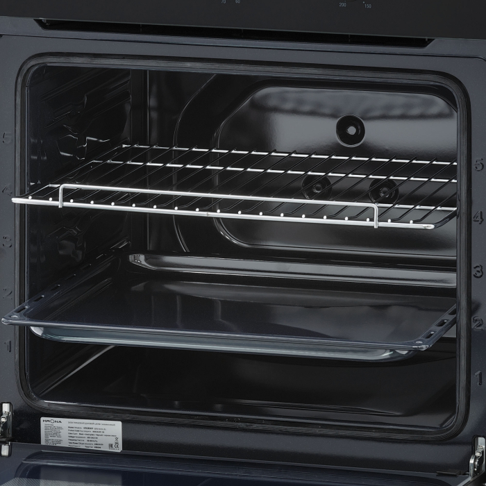 Духовые шкафы, Электрический духовой шкаф KRONA SERA 60 BL/BL (независимый)