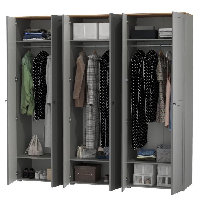 Прихожие, Три шкафа Остин 13.224 для прихожей