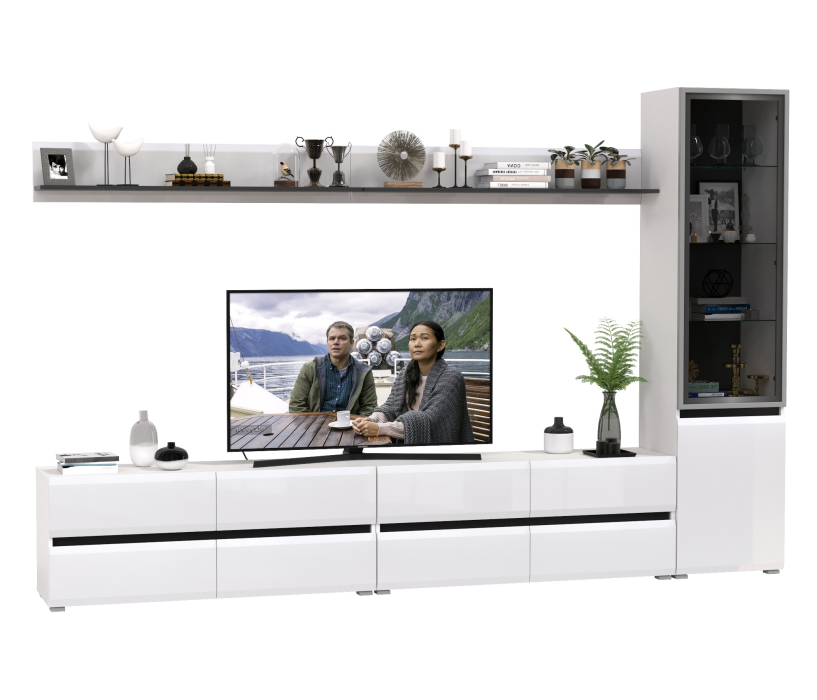 Стенки для гостиной, Модульная стенка Сидней № 102 